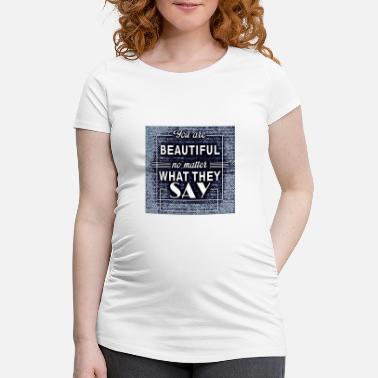 Ermutigen Encourage Ermutigen - Schwangerschafts-T-Shirt