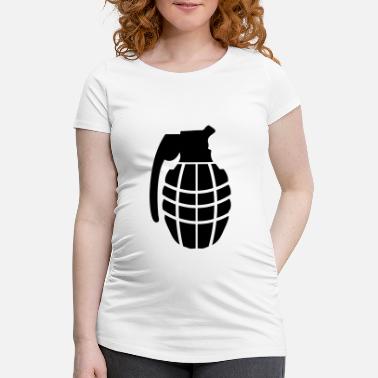 Granaat granaat - Zwangerschaps T-shirt