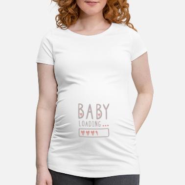 LOVE RULES Damen Umstandsmode T-Shirt Babyfüße lustig mit Motiv 