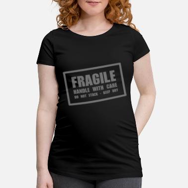 Fragil Fragile - Gravid T-skjorte