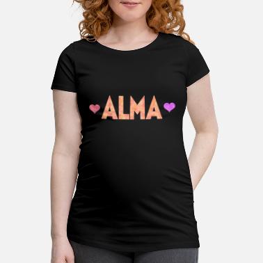 Alm Alma - Gravid T-skjorte