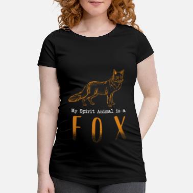 Spiritualist Spirit Animal Fox Spiritualist - Maternity T-Shirt