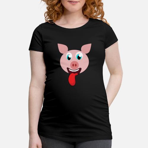 Pinkes Schweinchen T-Shirt Halloween S/ü/ßes Schwein Geschenk Unisex Pullover