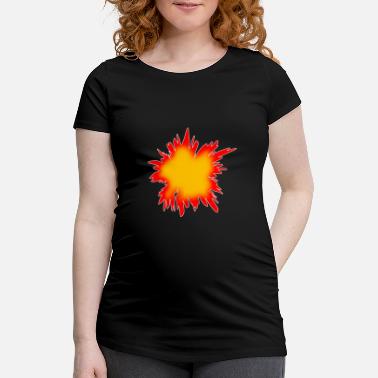 Ognista Kula Świeci ogień - Koszulka ciążowa