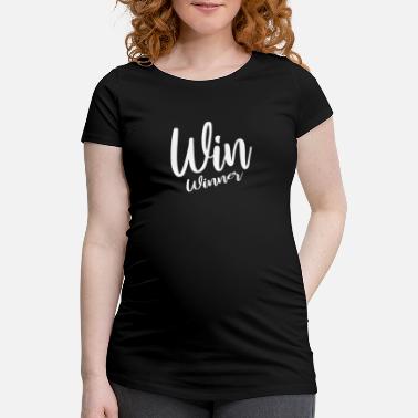 Vinner Vinn vinner - Gravid T-skjorte