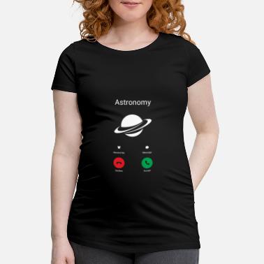 Astronomi Blir astronomi - Gravid T-skjorte