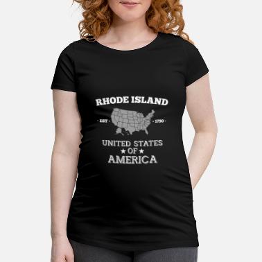 Rhode Island Rhode Island - Gravid T-skjorte
