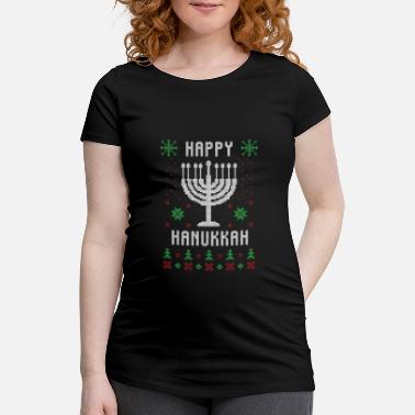 Hanukkah happy hanukkah - Maternity T-Shirt