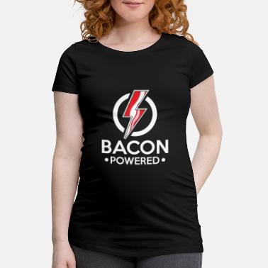 Pork Bacon Powered - lightning taste morning - Koszulka ciążowa