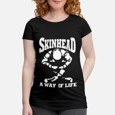 Skinheads skinhead - Gravid T-skjorte