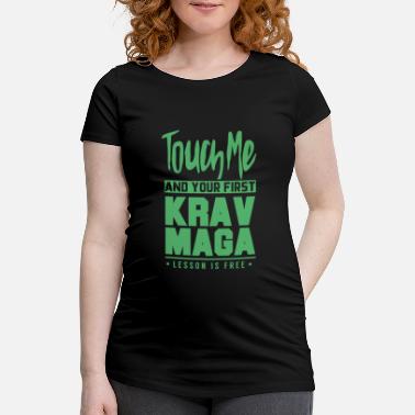 Combat Rapproché Combat rapproché Krav Maga Combats Kravmaga Combattants - T-shirt de grossesse