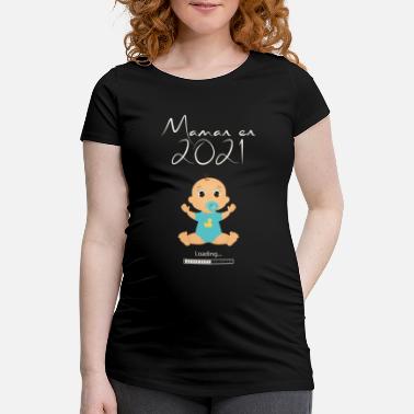 Vêtements de maternité T-Shirt de Grossesse Humour Femme Blouse de Maternité Femme Enceinte Drole Humour Chat Imprimé Femme Enceinte Tshirt Modaworld 