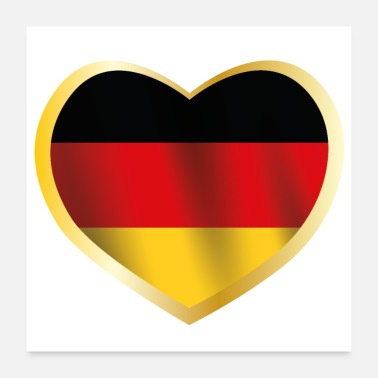 Ordina Online Poster Con Tema Bandiera Della Germania Spreadshirt
