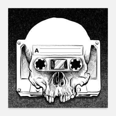 Mythical Collection Retro Audio Skull - Poster