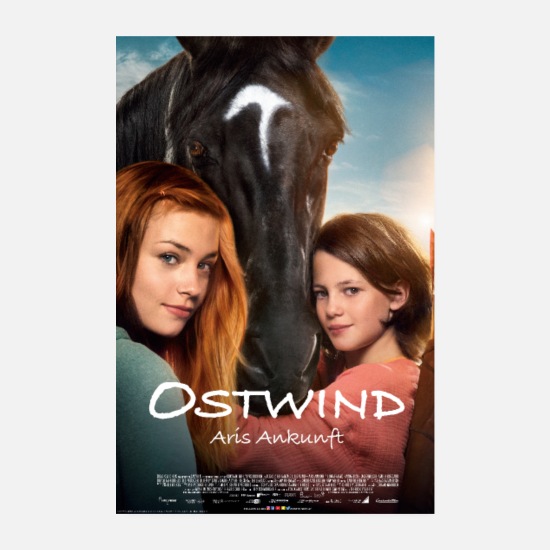Ostwind Aris Ankunft Filmplakat Poster 60x90 cm von Spreadshirt® 