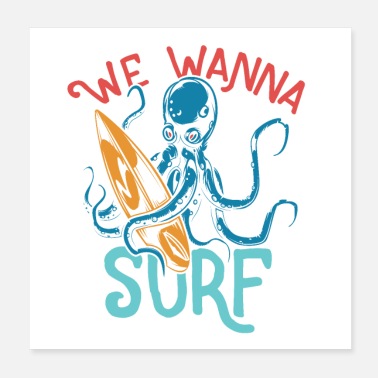 Surf surf - Poster
