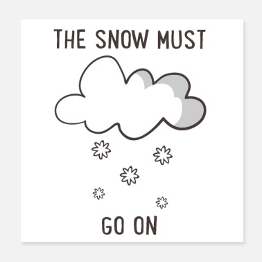 Snow snow - Poster