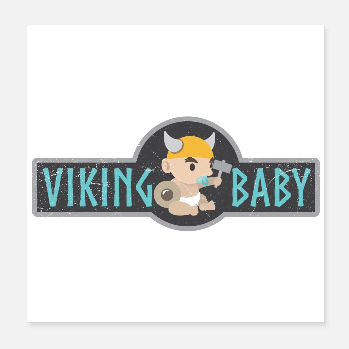 Idee Cadeau Viking Sucette Bebe Viking Posters Spreadshirt