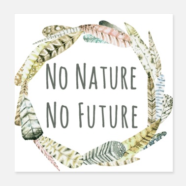 Nature No Nature no future - Poster