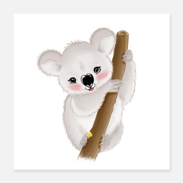 Posteres De Koala Disenos Unicos Spreadshirt