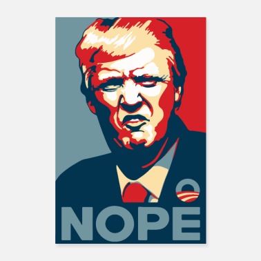 Trump Nope trump - Poster