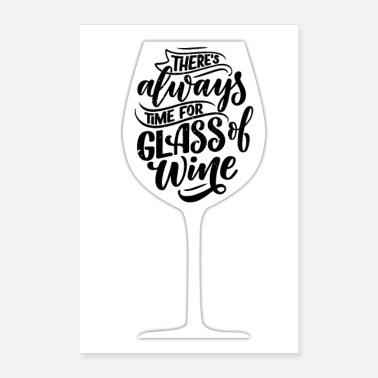 Wine Lover Wine glass wine lover - Poster