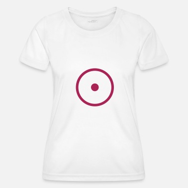 Göttlich I AM - creator enabled - point in circle - vector - Funksjons-T-skjorte for kvinner