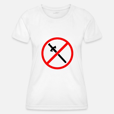 Épées pas d’épées autorisées - épée - T-shirt sport Femme