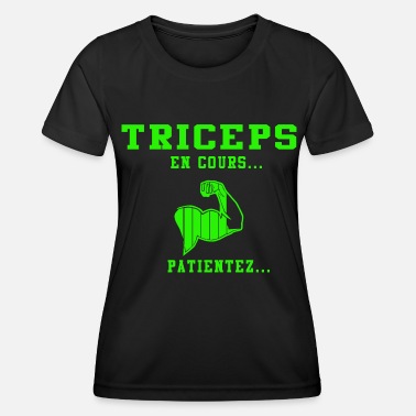 Triceps Triceps en cours... - T-shirt sport Femme