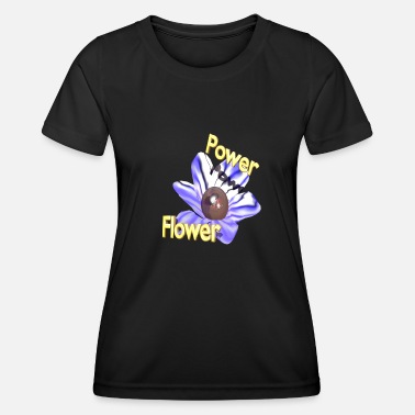 power flower - Women’s Functional T-Shirt
