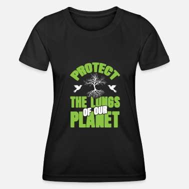 Ochrona Przyrody ochrona przyrody Ochrona środowiska - Funkcjonalna koszulka damska