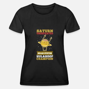 Modne Saturn mester - Funktionsshirt til damer