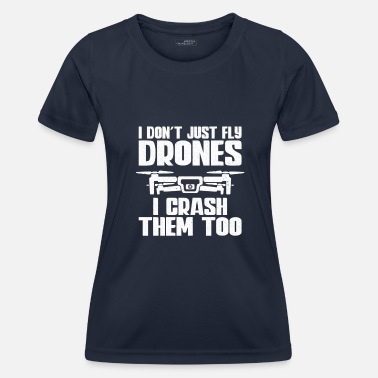 Überwachung Drohne Pilot Opa Quadcopter Aviation Geschenk - Frauen Funktions-T-Shirt