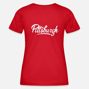 Pittsburgh Pittsburgh - Funksjons-T-skjorte for kvinner