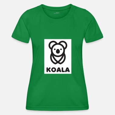 Redd Koala, bjørn, natur, klima, beskyttelse, Australia, økologisk - Funksjons-T-skjorte for kvinner