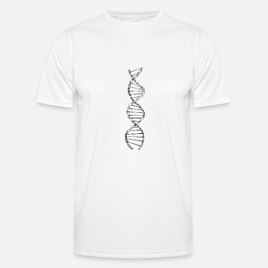 Ketju DNA Polkupyörä lahja pyöräilijä urheilu - Miesten tekninen t-paita