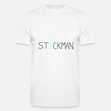 Ständchen Stickman - Männer Funktions-T-Shirt