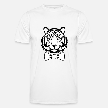 Nœud tigre avec mouche - T-shirt sport Homme