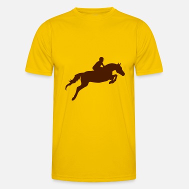 Springpferd Springpferd - Männer Funktions-T-Shirt