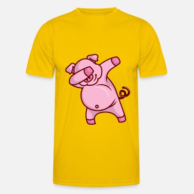 Pig Dabbing Pig Dab Sau Children&#39;s Gift Idea - Men’s Functional T-Shirt