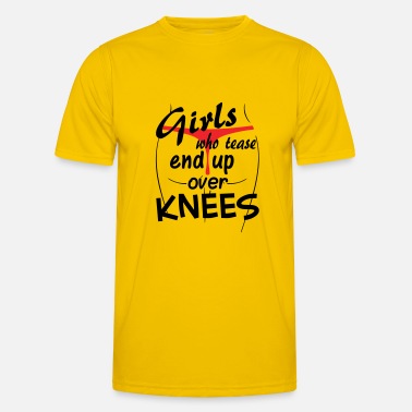 Domina girls who tease end up over knees - Men’s Functional T-Shirt