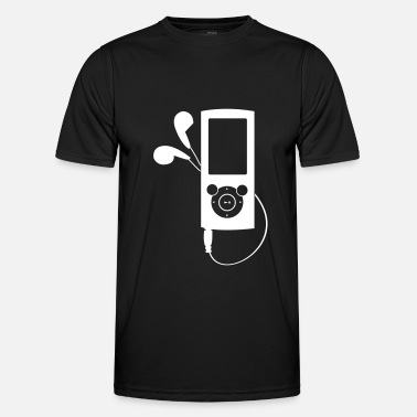 Mp3 MP3 Player - Männer Funktions-T-Shirt