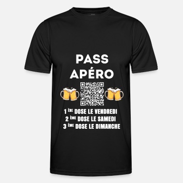Digestif pass apéro dose humour - T-shirt sport Homme