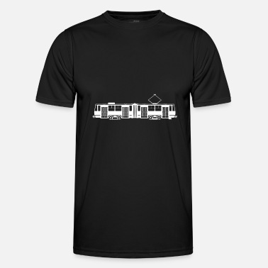 Tram Tramway cadeau KT4D T-shirt - T-shirt sport Homme