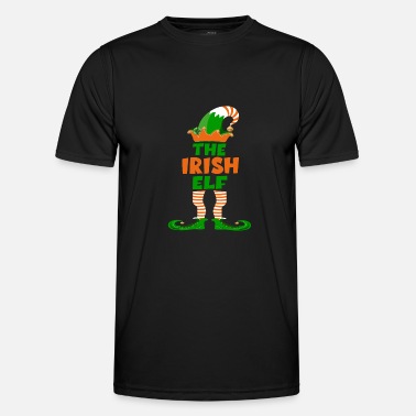 Tonttu Pyhän Patrickin päivä Irlannin tonttu Pyhän Patrickin päivä - Miesten tekninen t-paita