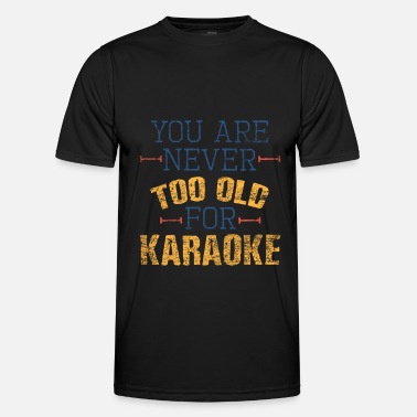 Karaoke Karaoke - Miesten tekninen t-paita