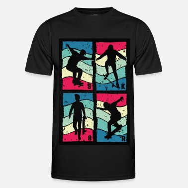 Poster Skate Poster | Skater Poster - Men’s Functional T-Shirt