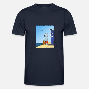 Kobber kobbe - Funksjons-T-skjorte for menn