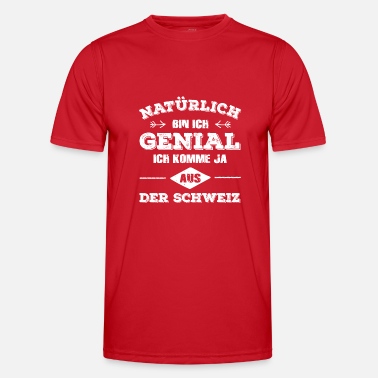 Schweiz - Männer Funktions-T-Shirt