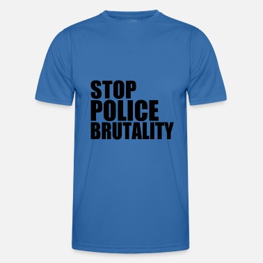 Przemoc Policyjna Powstrzymaj policyjną przemoc - Funkcjonalna koszulka męska